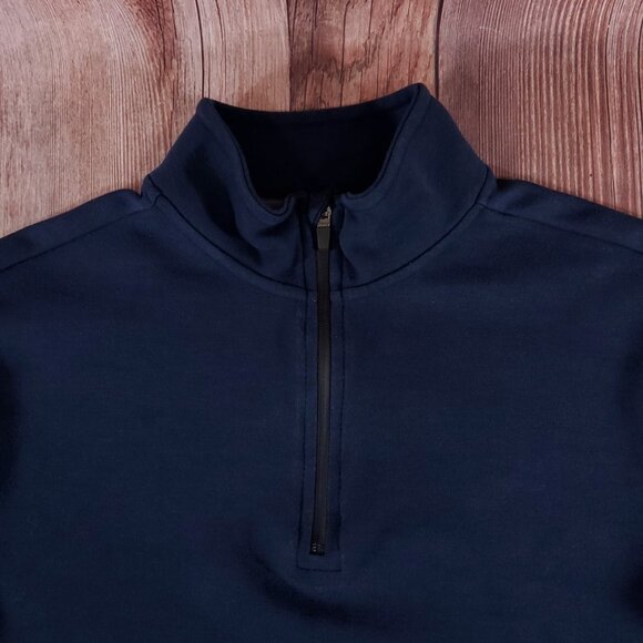 Macade Golf Mens Size Medium Slim Fit 1/4 Zip Sweater Pullover Performance - Picture 4 of 14